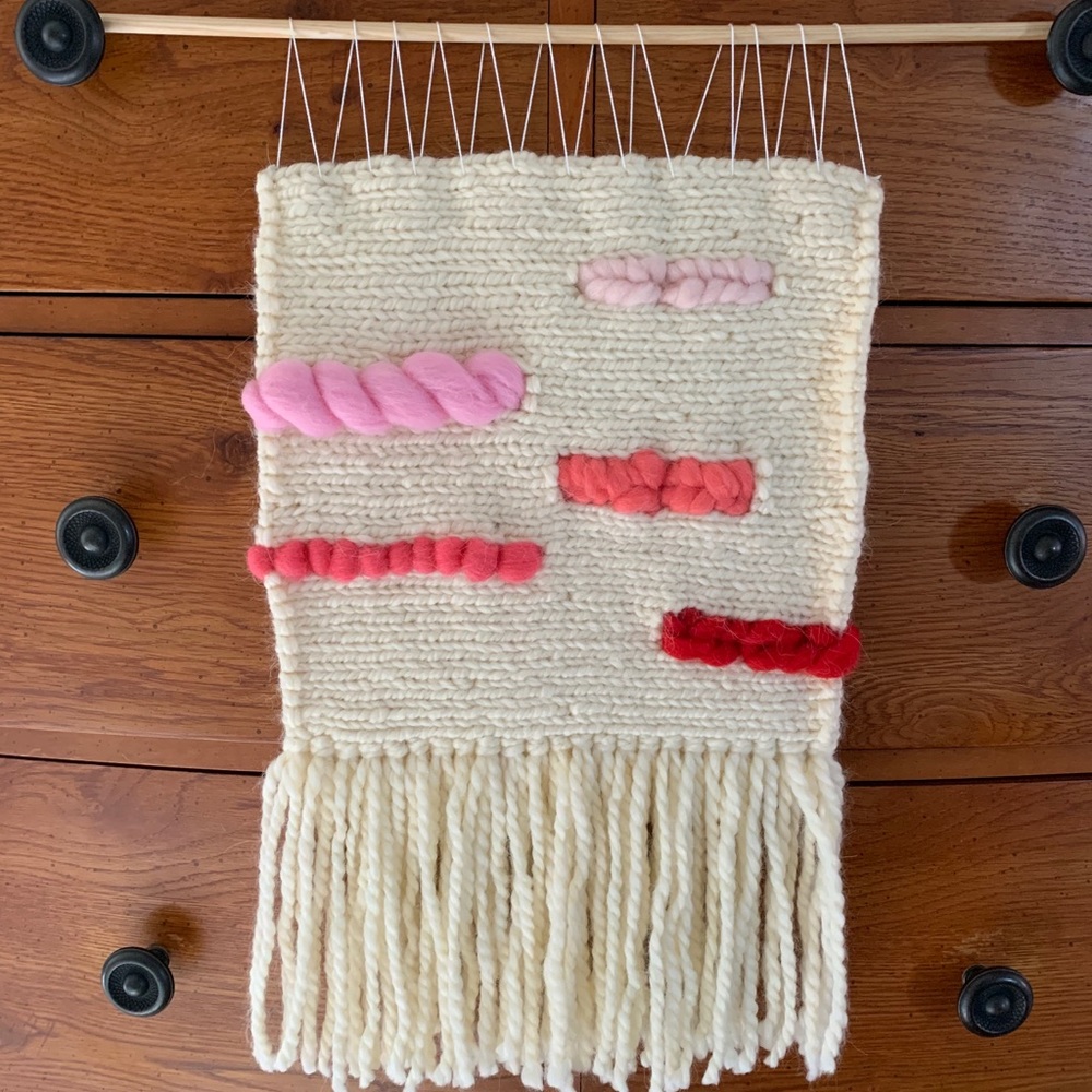 Pink ombré wall hanging ❤️💓